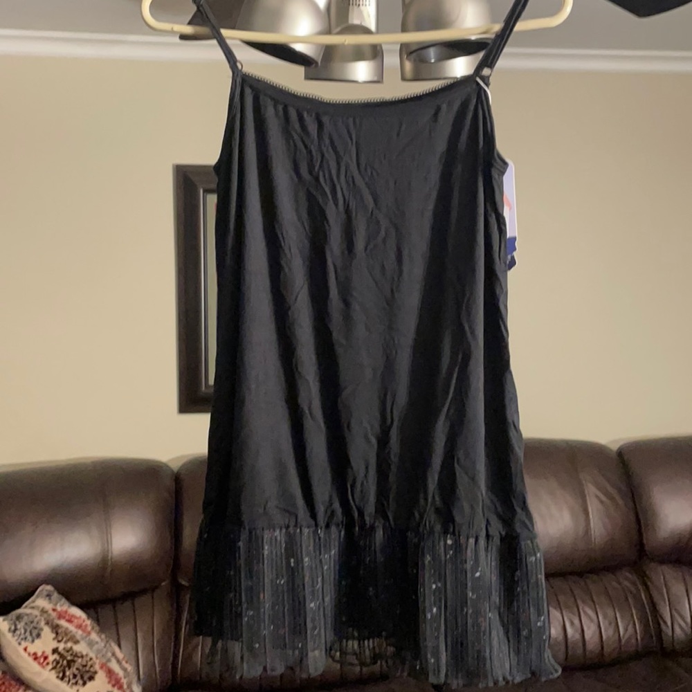 Black sleeveless tops brand new